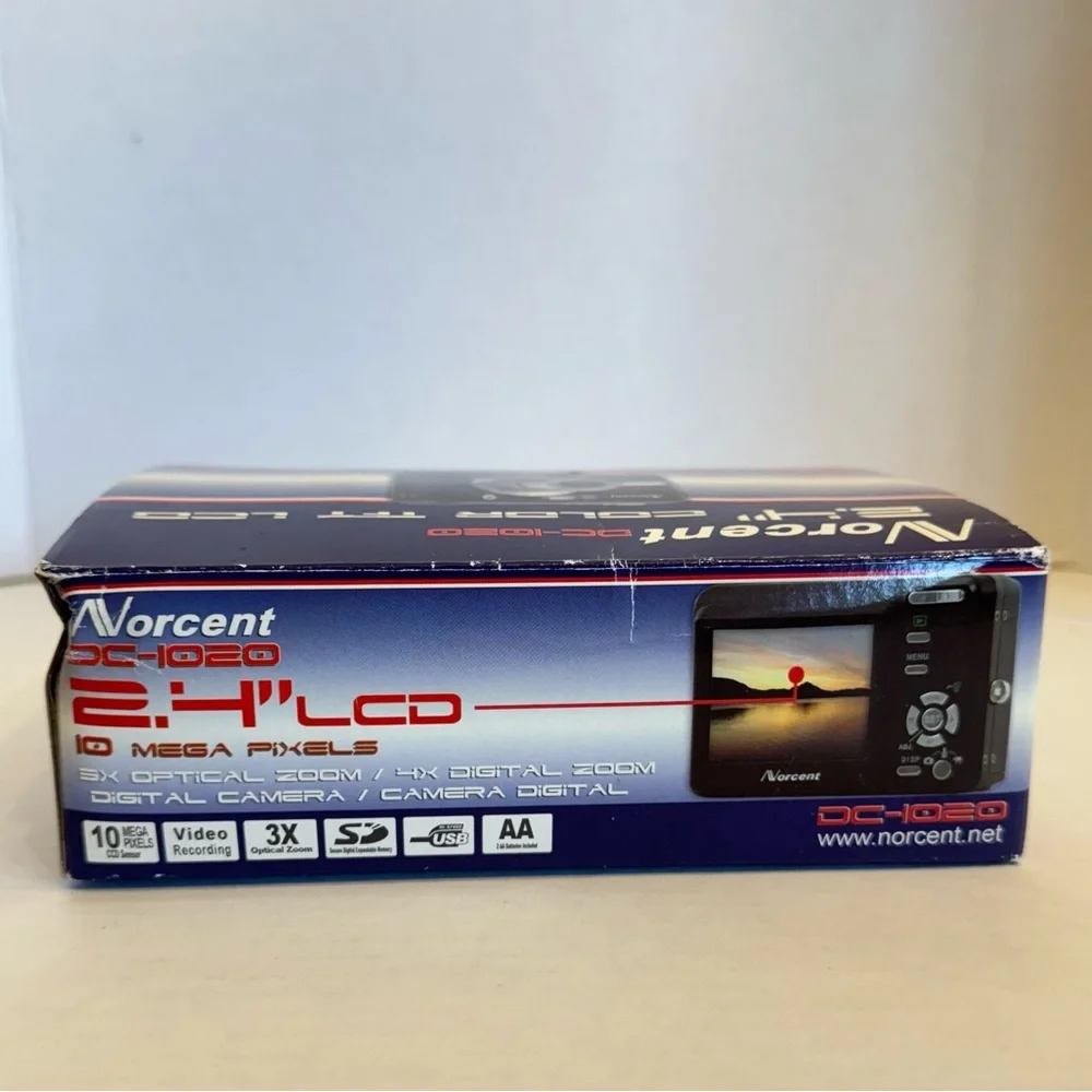 Norcent DC-1020 Digital Camera 10 Megapixel with 2.4